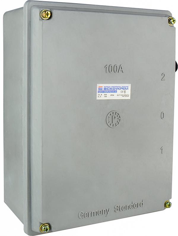 Разъеденитель АСКО QS5-100P/4 I-0-II 4P 100A 660 V (A0100010012) - фото 4