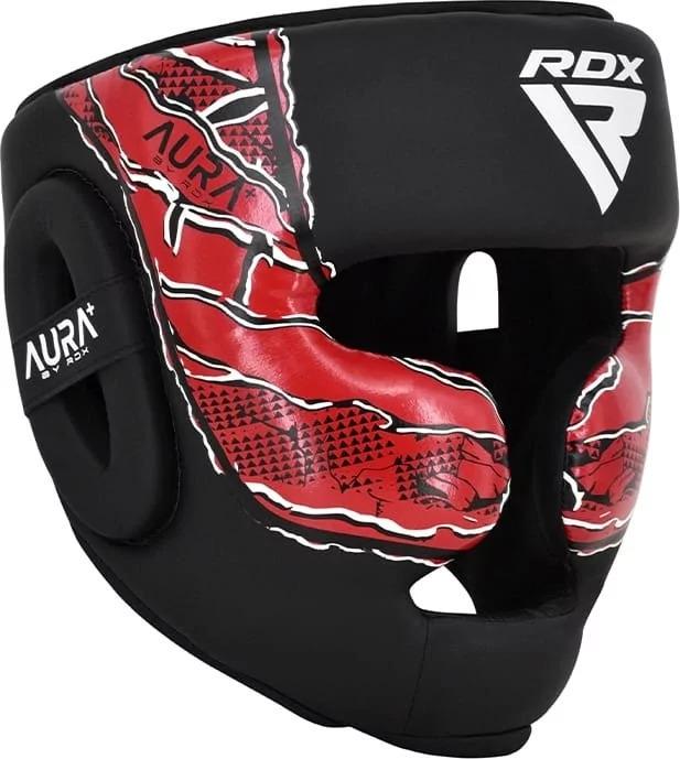 Шолом RDX HEAD GUARD NEW AURA F17 S Чорний/Червоний (HGR-F17BR S)