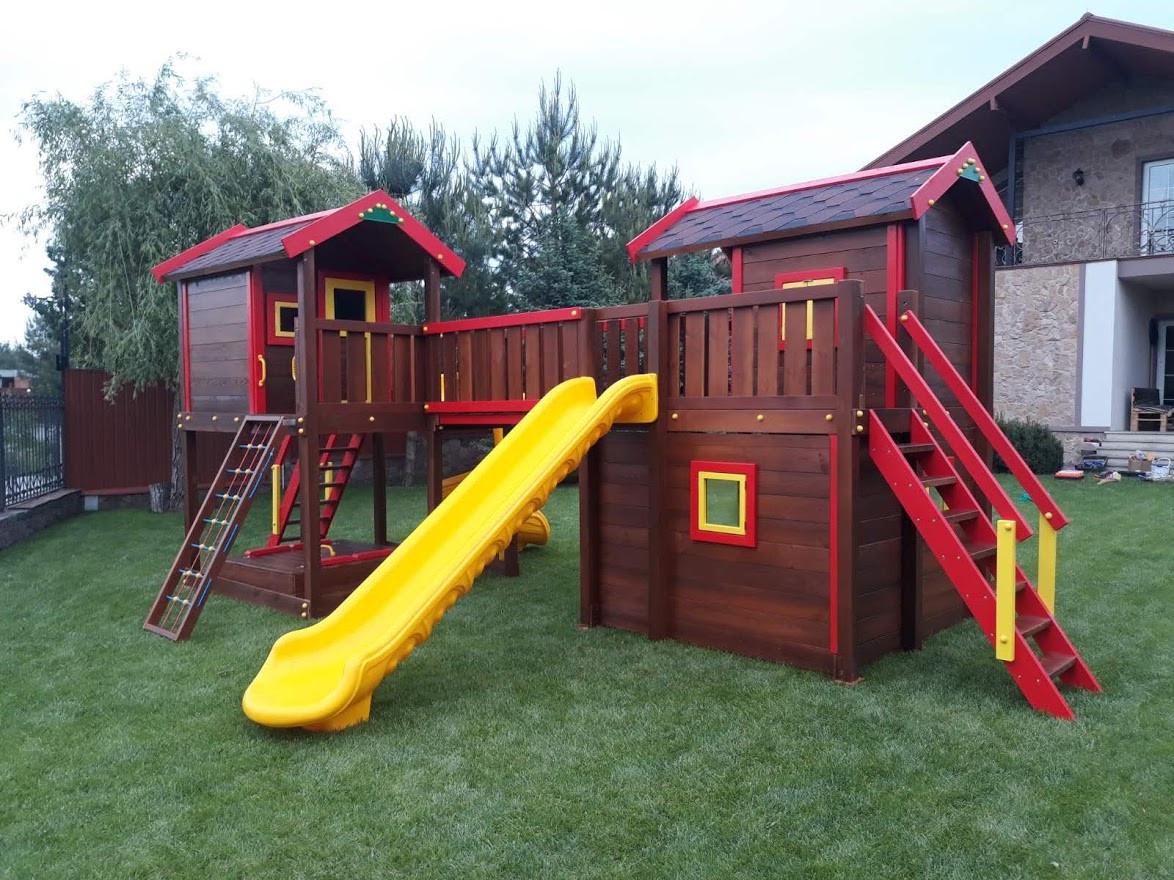 Горка для игровой площадки из литого пластика 3,5 м Желтый (1869045139) - фото 4 Горка для игровой площадки из литого пластика 3,5 м Желтый (1869045139) - фото 4