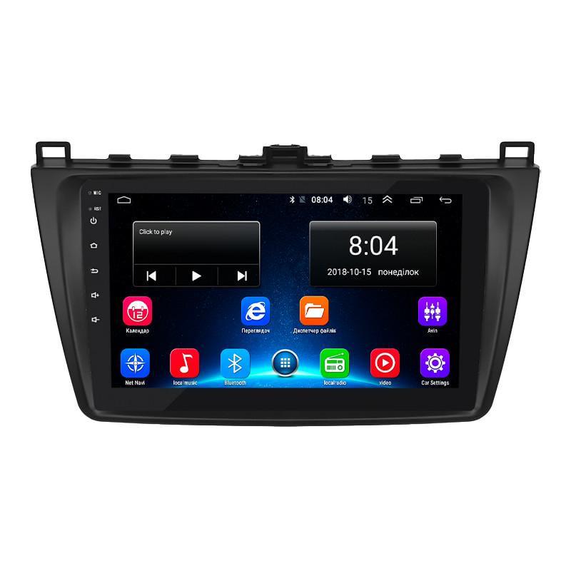 Автомагнитола штатная Lesko для Mazda 6 II GH 2007-2009 9" 2/32Gb Wi-Fi GPS Base MOB