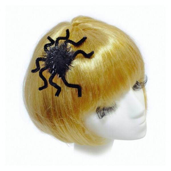 Заколка для Хэлоуина Seta Паук маленький с булавкой (15-629BLK-S)