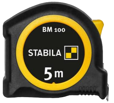 Рулетка карманная измерительная Stabila BM 100 5 м