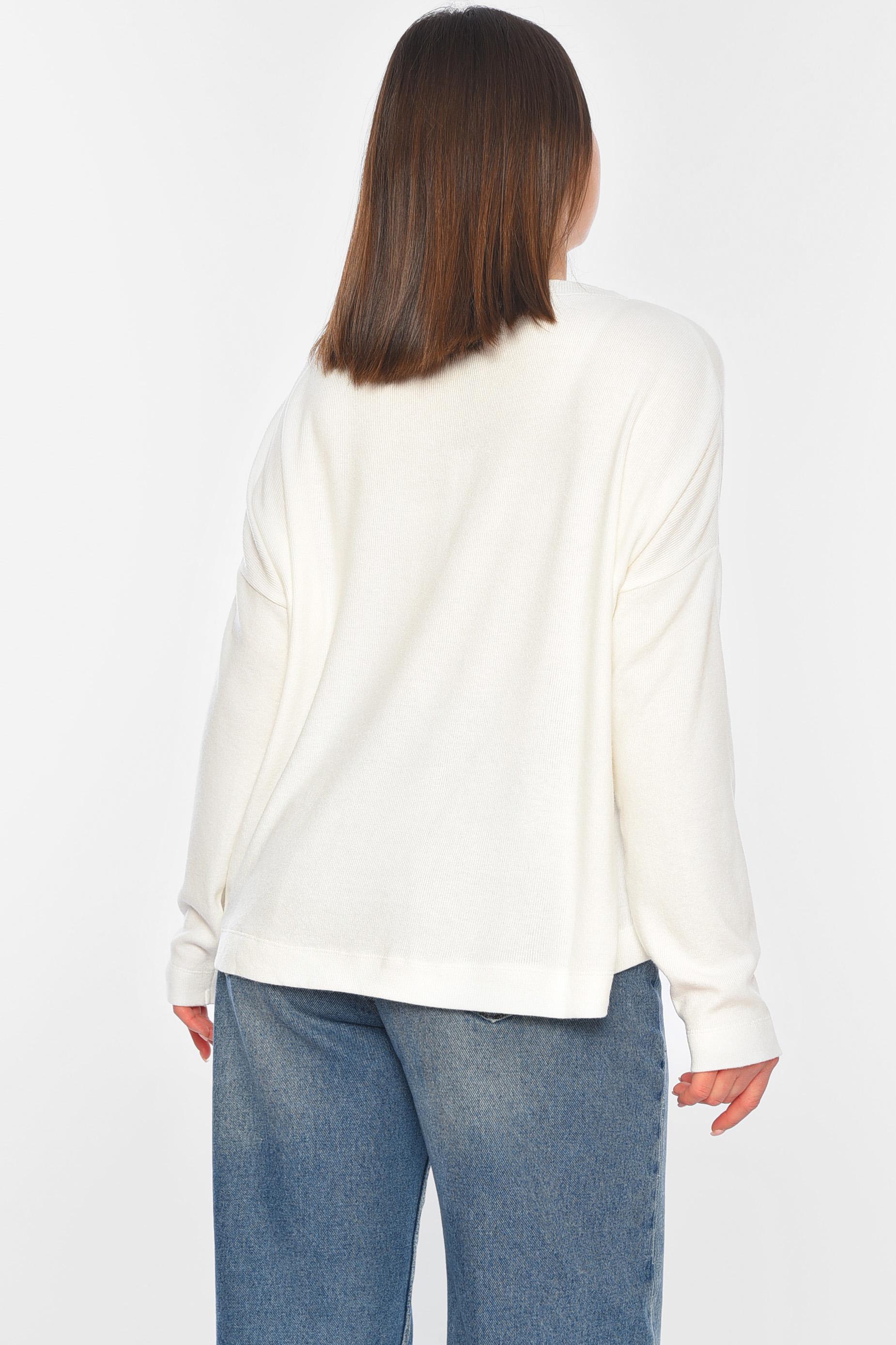 Кофта женская 197532 полубатальная XL Белый (197532_!295156_M) - фото 3 Кофта женская 197532 полубатальная XL Белый (197532_!295156_M) - фото 3