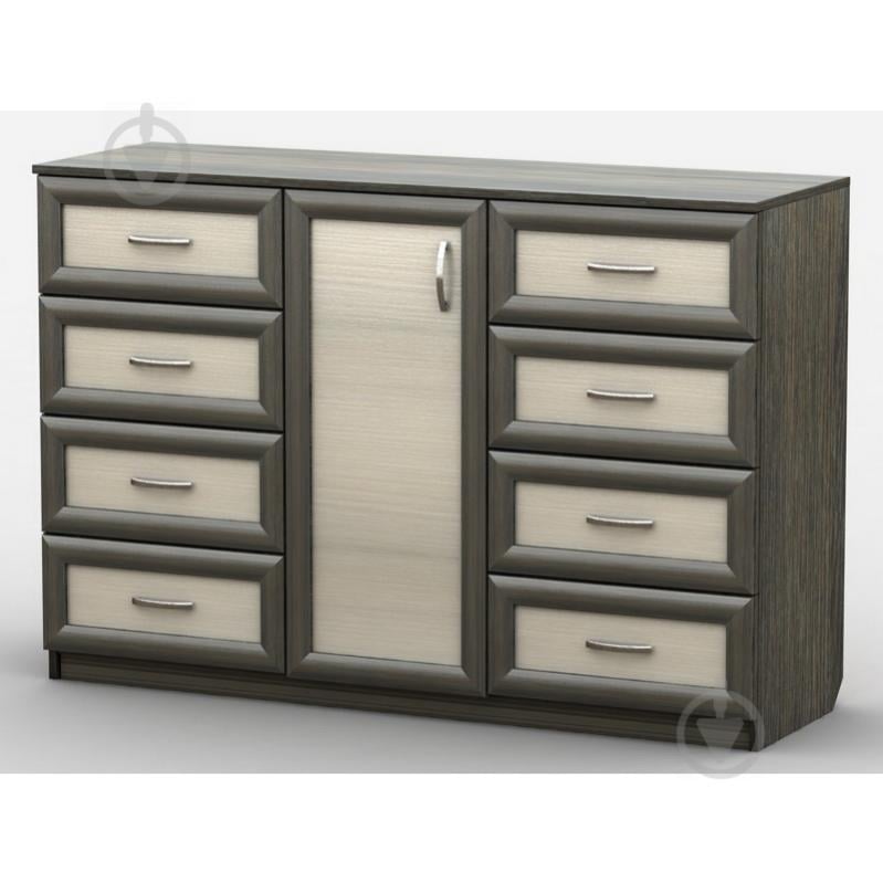 Комод Тиса Меблі АКМ-55/2 Венге/Дуб молочний