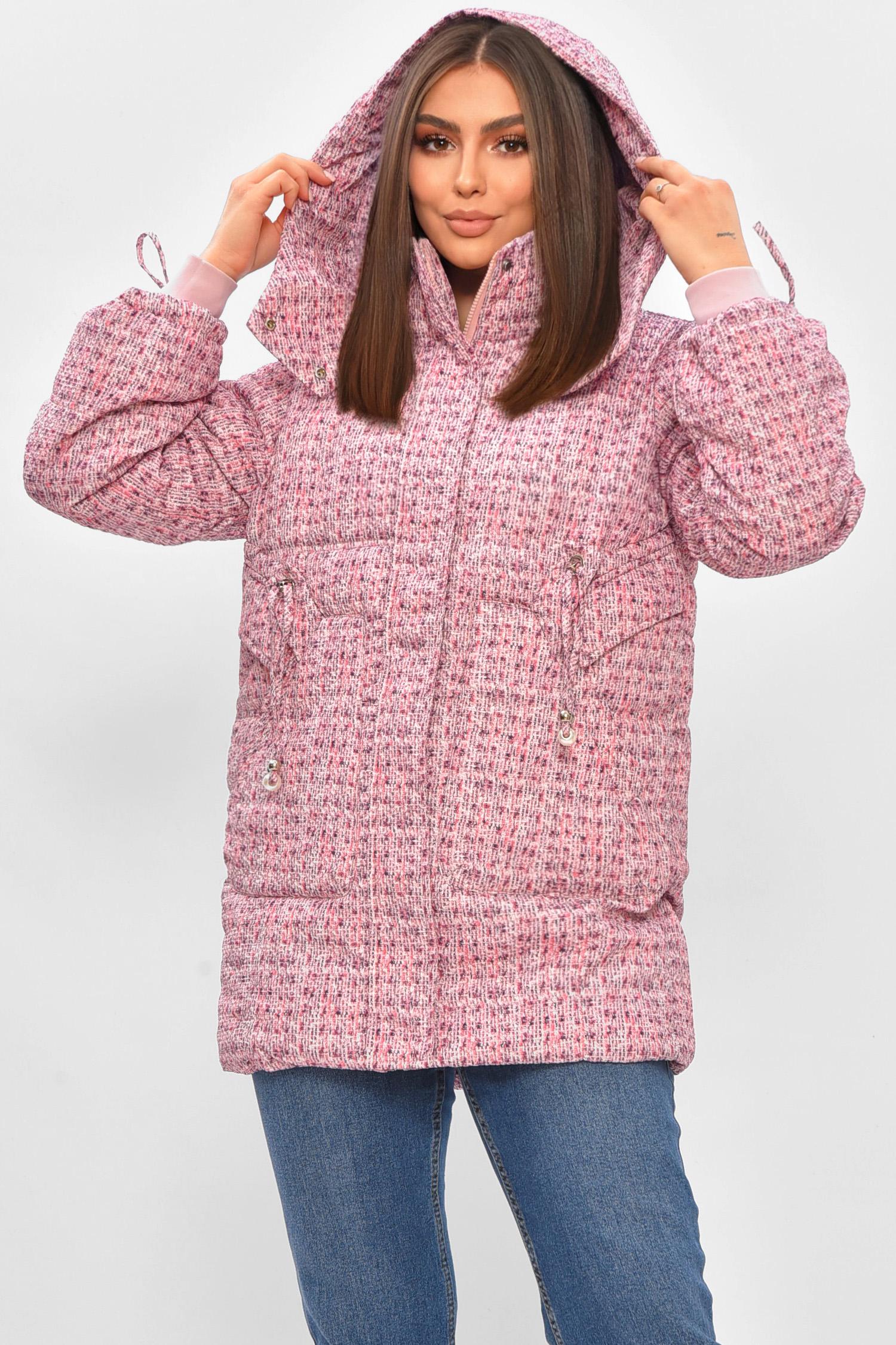 Куртка женская демисезонная XL Розовый (206067) Куртка женская демисезонная XL Розовый (206067)