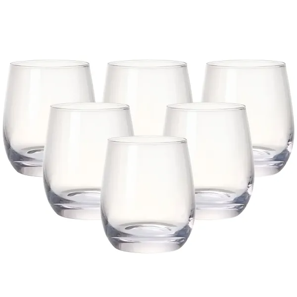 Набір склянок Deli Glassware 6 шт. по 350 мл Прозорий