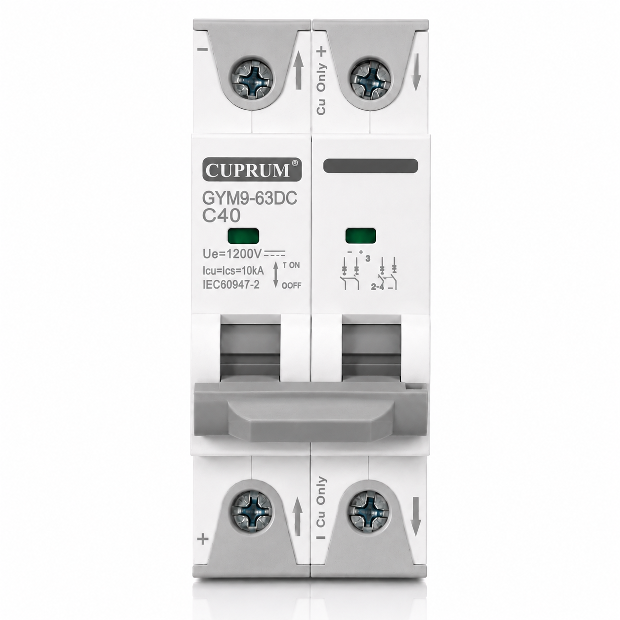 Автомат DC1200V 40A 2п GYM9-63 10 Ка (37696696)