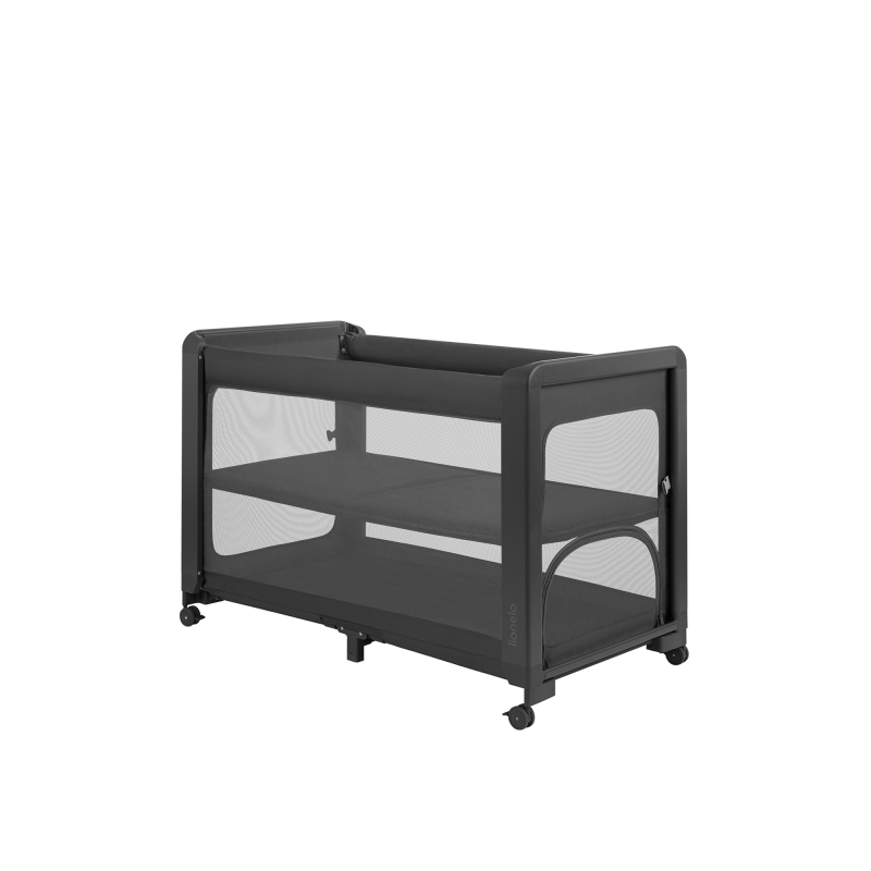 Кроватка детская Lionelo PATTY Grey/Graphite