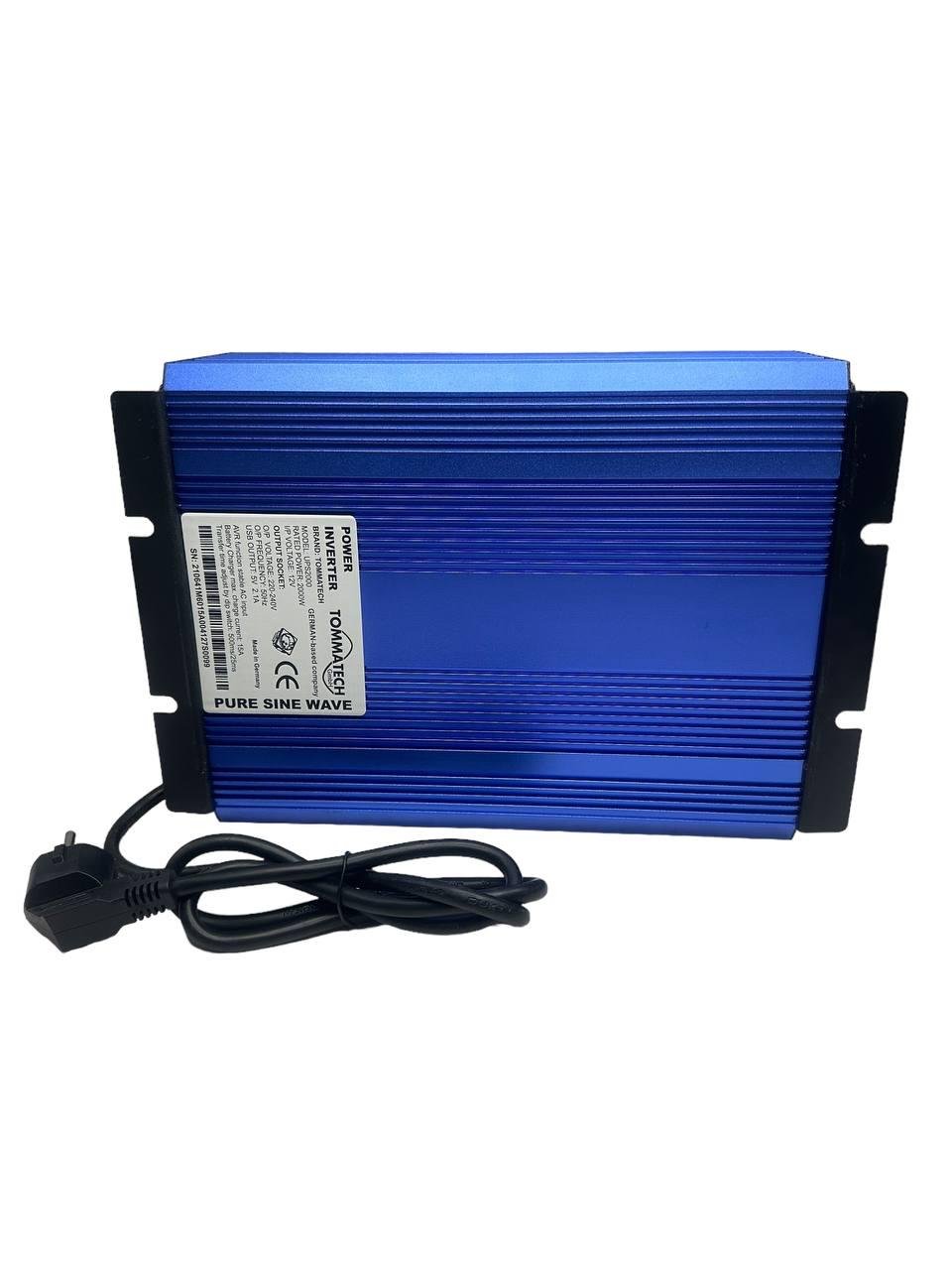 Перетворювач напруги універсальний TommaTech UPS 2000 Вт чиста синусоїда (347459570) - фото 10 Перетворювач напруги універсальний TommaTech UPS 2000 Вт чиста синусоїда (347459570) - фото 10