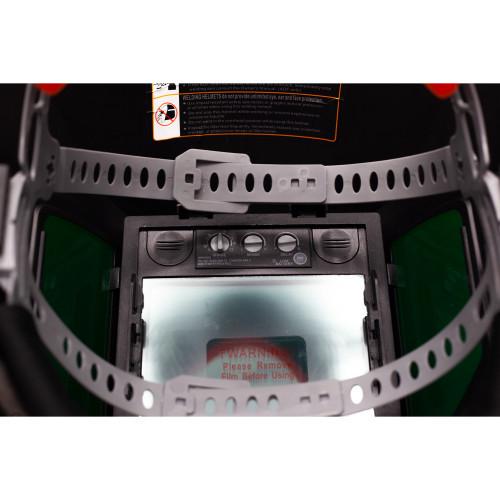 Маска сварочная ProCraft SPH1000 фильтр 133х11 5мм окно 98х88 мм - фото 5