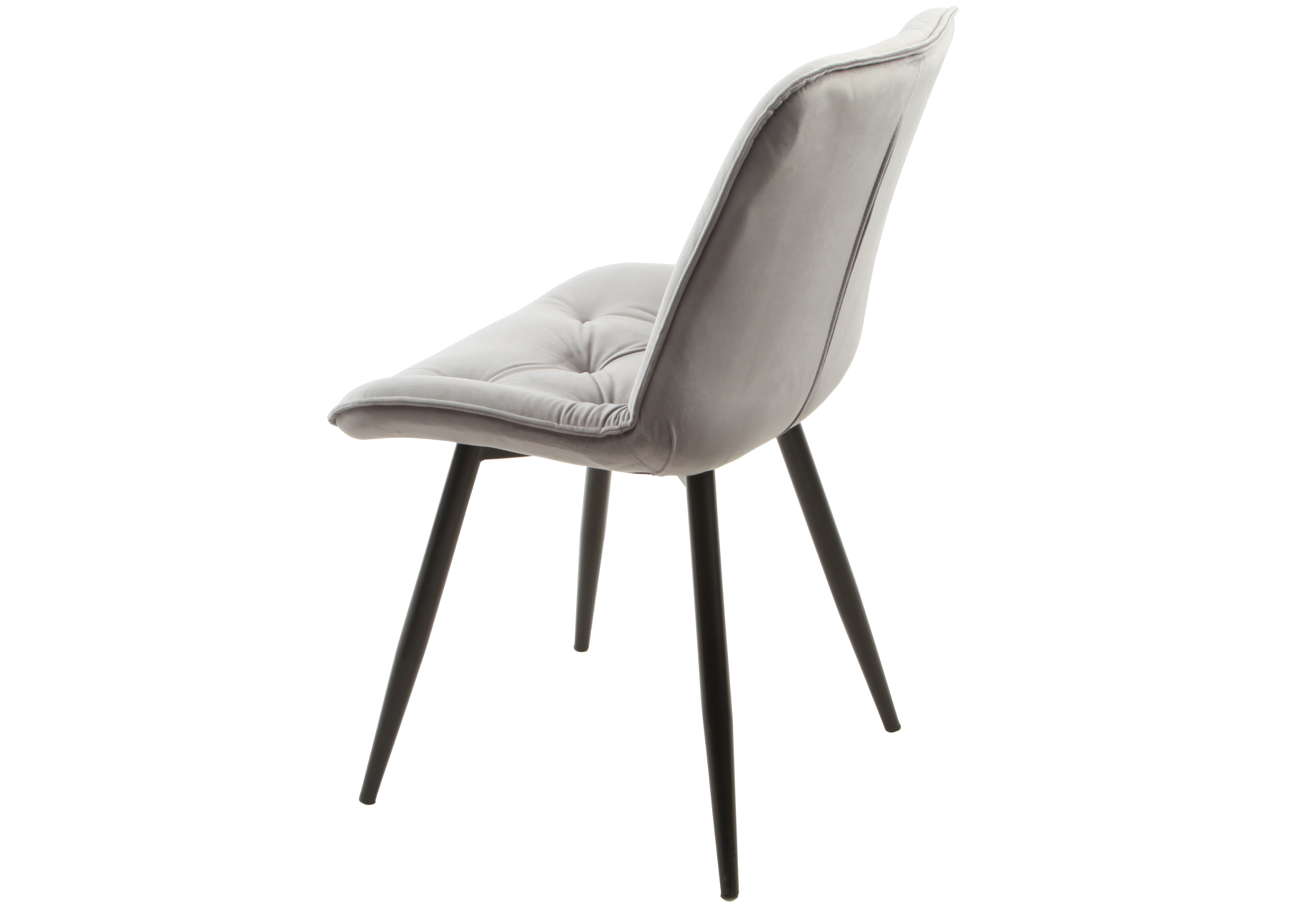 Стул Intarsio Style Черный/Светло-серый (8815510) - фото 3 Стул Intarsio Style Черный/Светло-серый (8815510) - фото 3