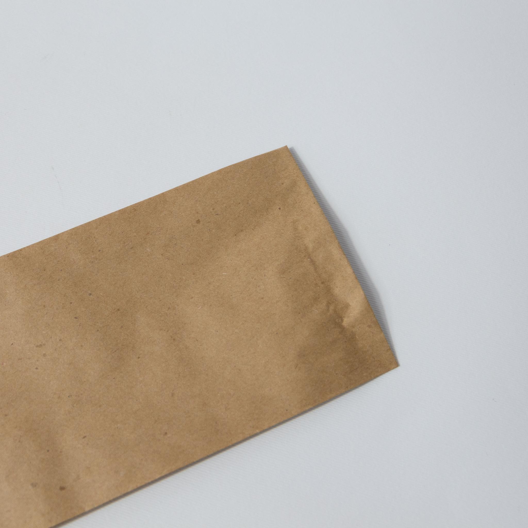 Пакет бумажный для багета 100х40х530 мм крафт 500 шт. Бурый - фото 3