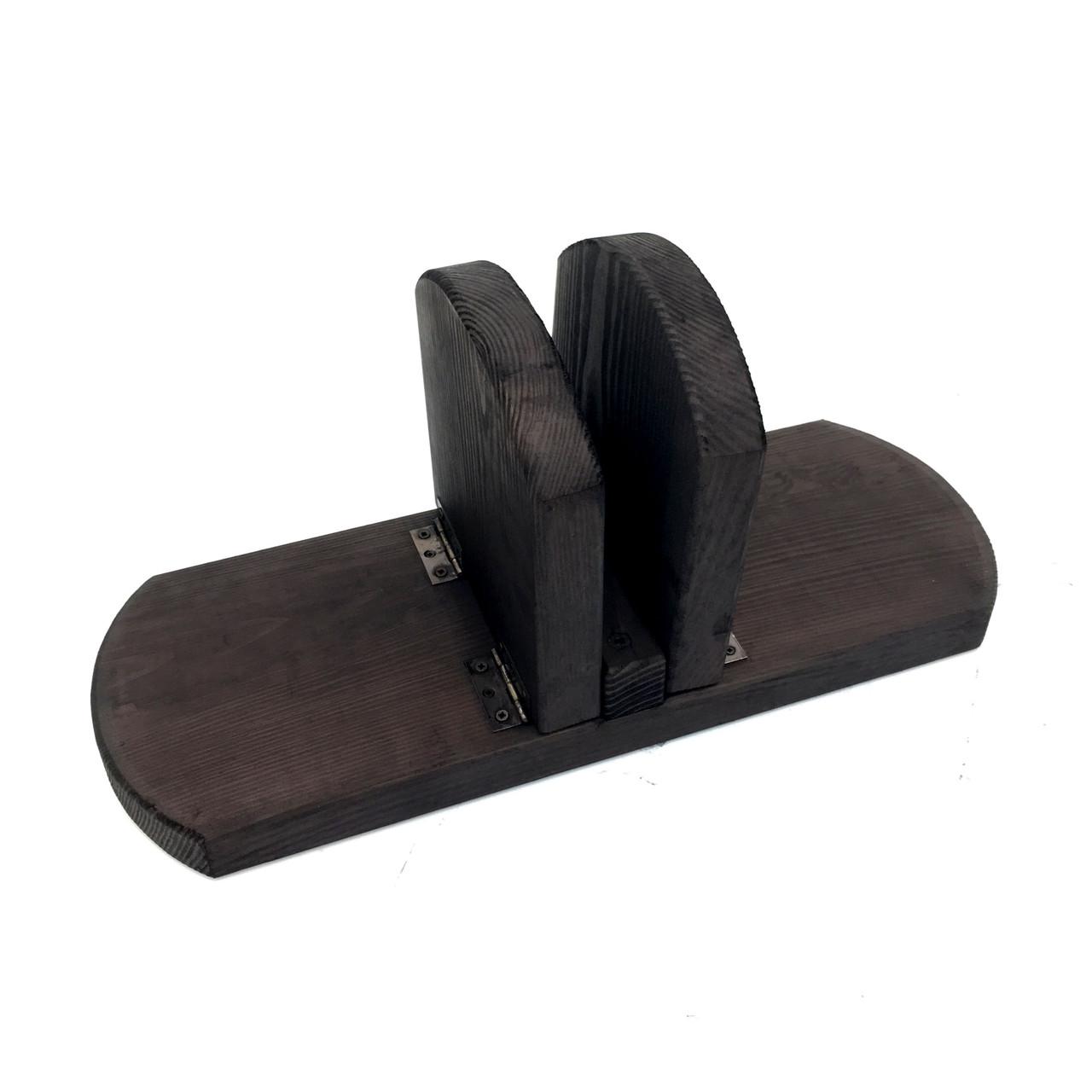 Скамейка для медитации из дерева Чеопари Венге (СМЕ-000212) - фото 2