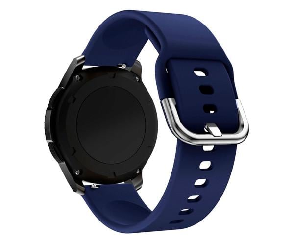 Ремешок Silicone Design для Samsung/Amazfit/Huawei 22 мм Midnight Blue