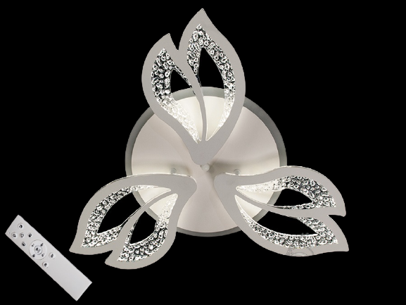 Потолочная светодиодная люстра с диммером 55W (2546)