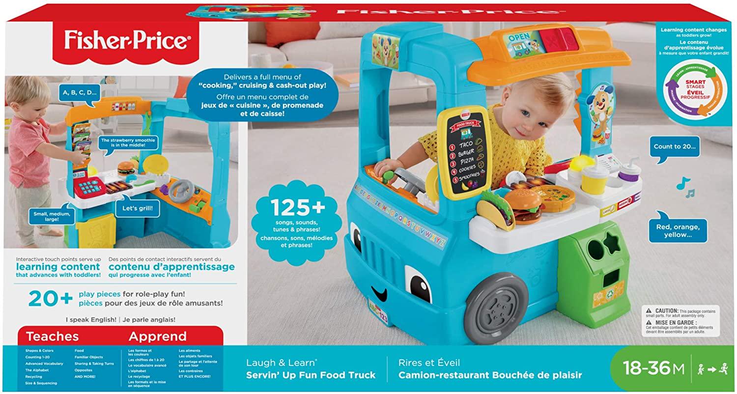 Развивающий центр Веселый фургончик Fisher-Price Servin Up Fun Food Truck (DYM74) - фото 3