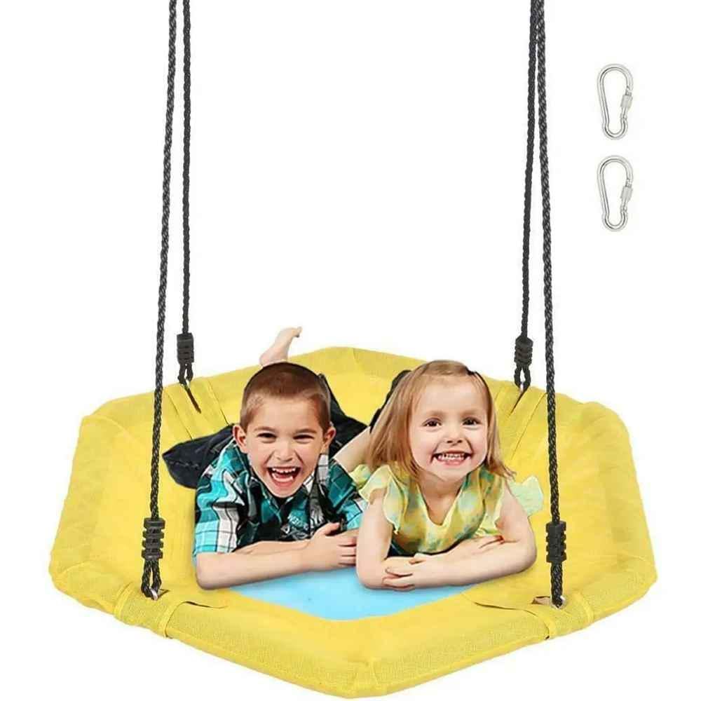 Качалка-гнездо WCG Hexy шестигранная 90х90 см (W-06_trenNM) - фото 3