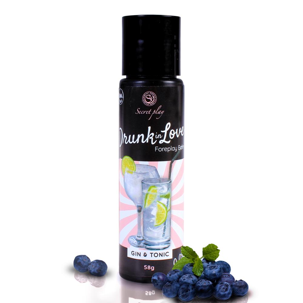 Вкусовой лубрикант Secret Play Gin & Tonic Balm Drunk In Love 60 мл - фото 3
