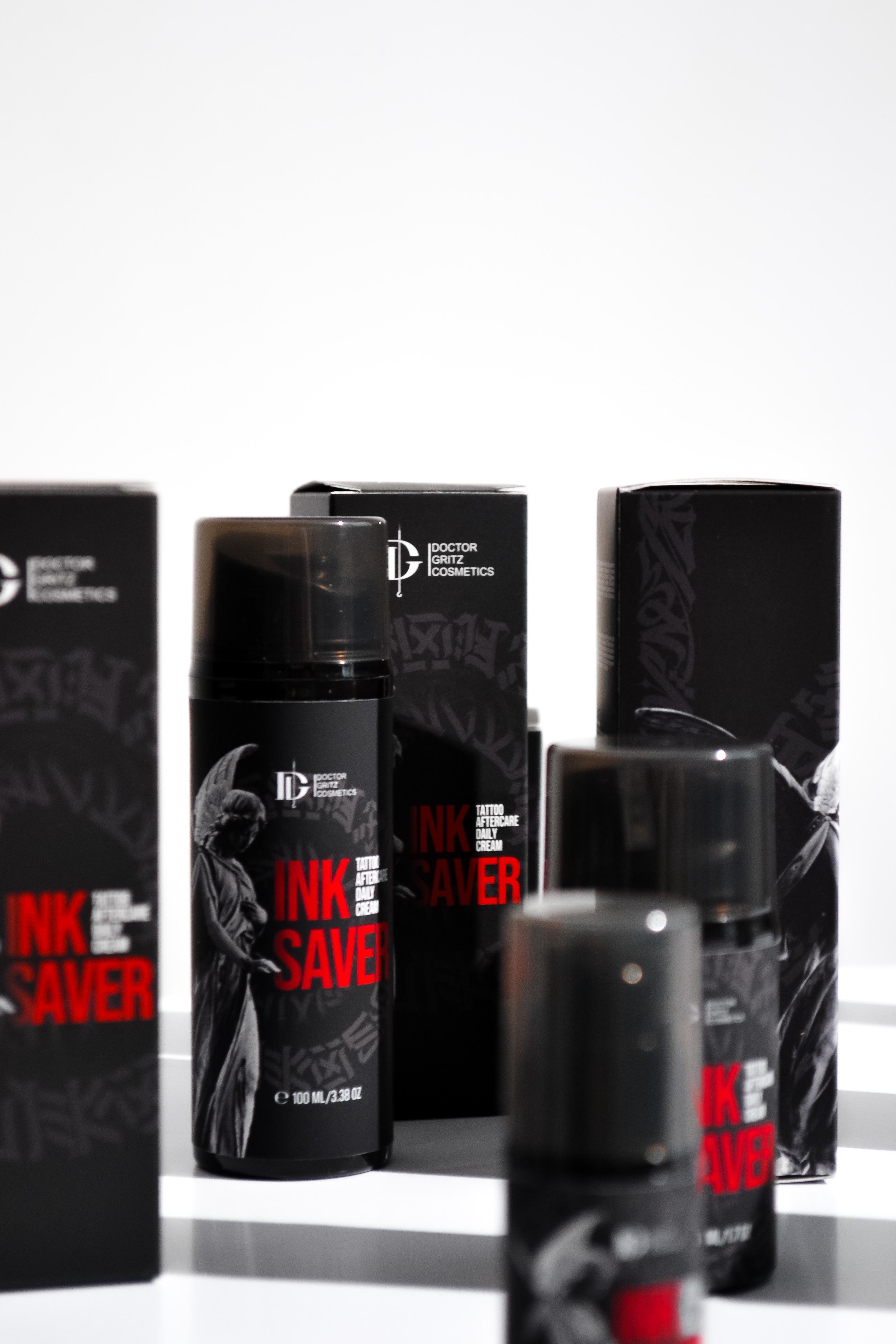 Крем для догляду та загоєння тату Dr.Gritz InkSaver 100 мл - фото 2 Крем для догляду та загоєння тату Dr.Gritz InkSaver 100 мл - фото 2