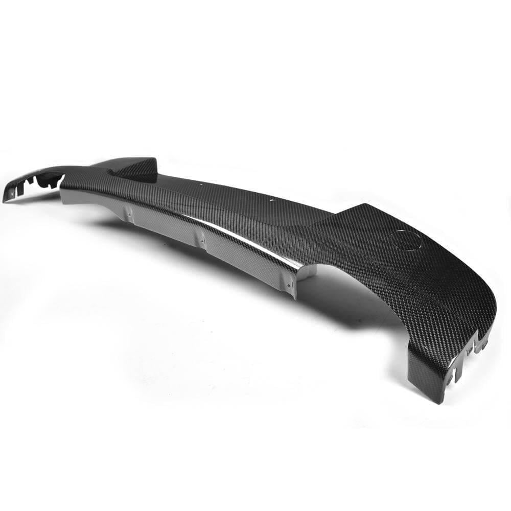 Диффузор заднего бампера DDCarbon V3 для E87 M Sport для BMW 1 серия E81/82/87/88 2004-2011 гг. натуральный карбон (136874)