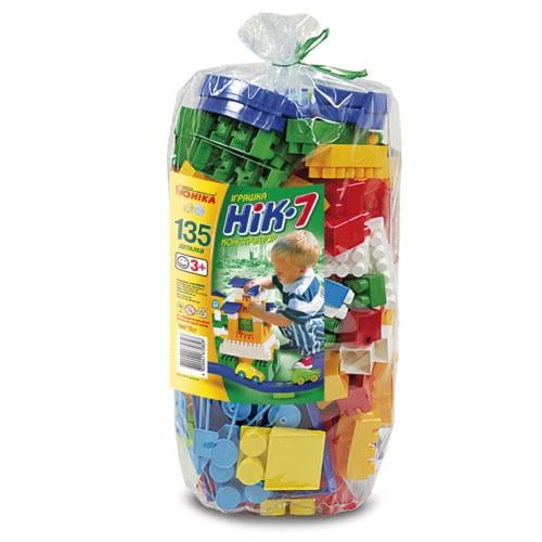 Конструктор дитячий ЮНІКА 941 НІК-7 135 дет. Конструктор дитячий ЮНІКА 941 НІК-7 135 дет.