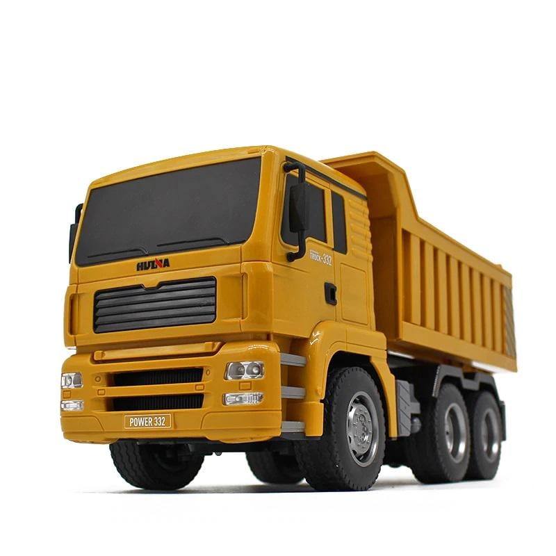 Самосвал Huina Toys 1332 1:18 Dump Truck Yellow (51366) - фото 2