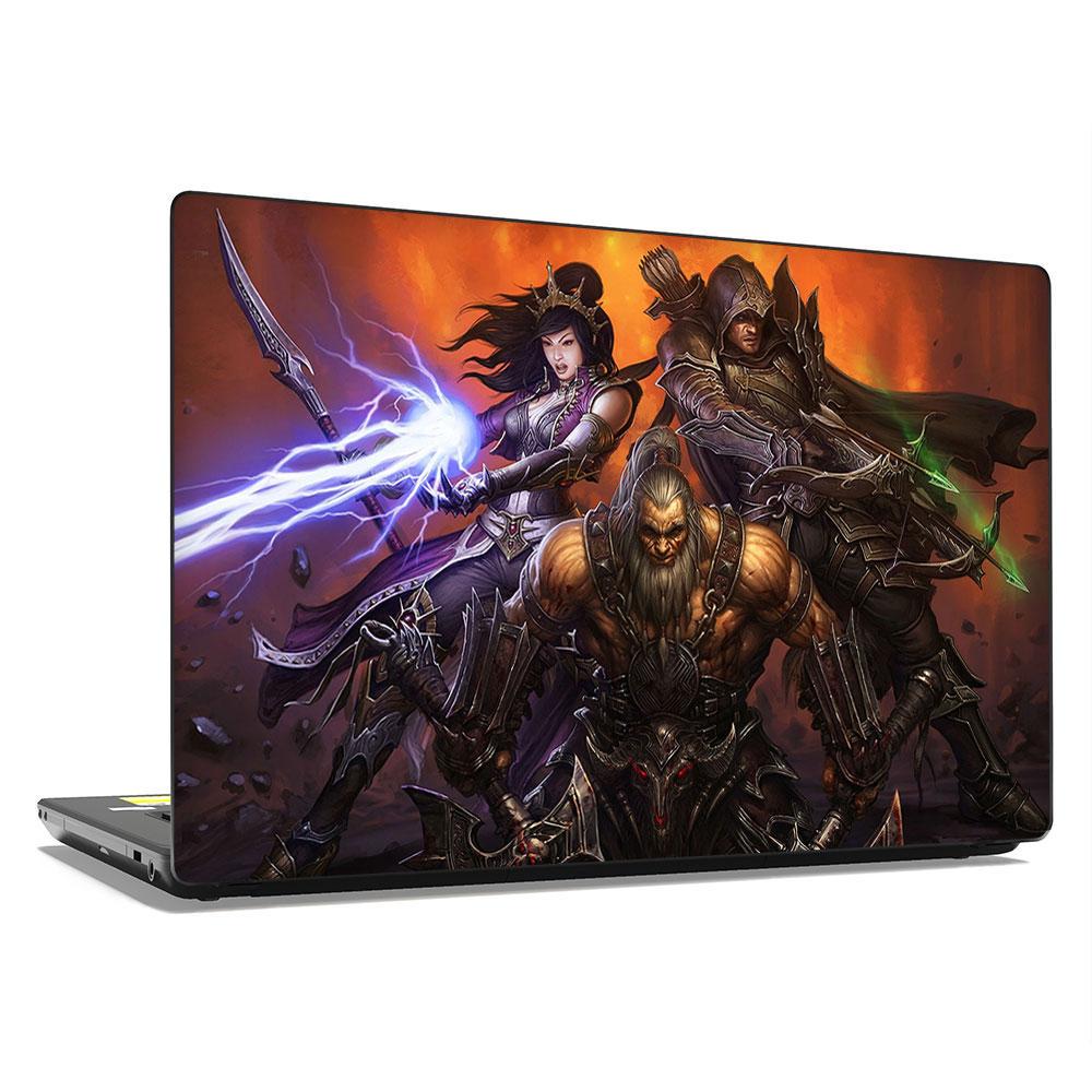 Декоративная наклейка на ноутбук 15,6" Diablo Чародей 380х250 мм (100600)