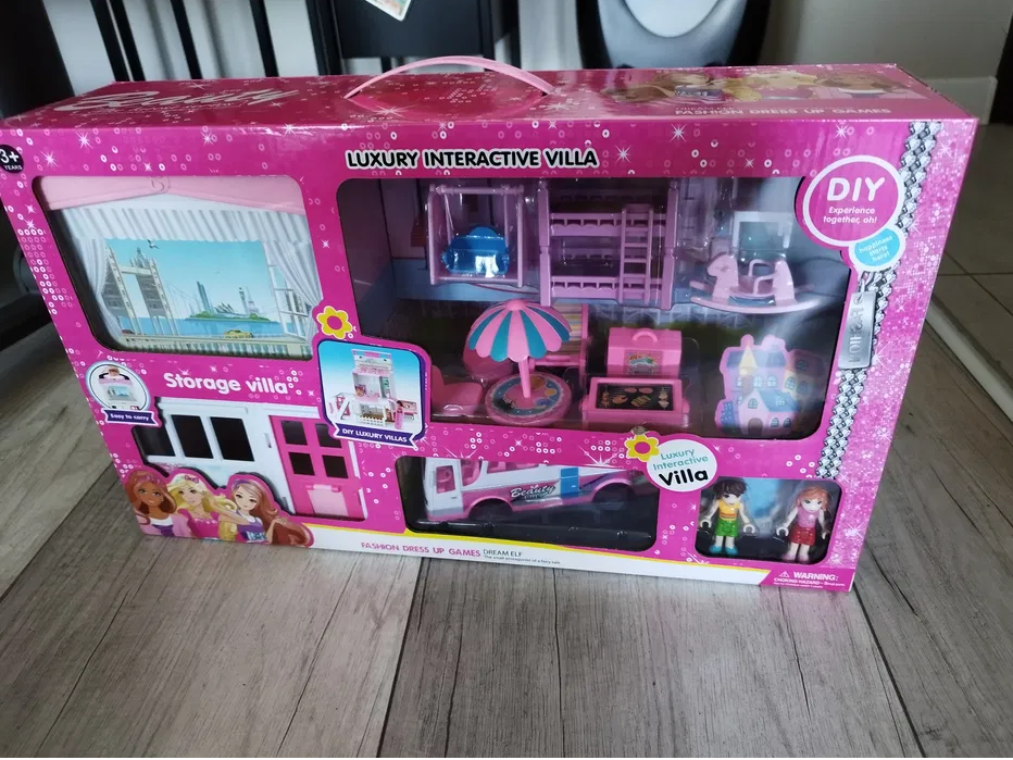 Набор для девочки Вилла Коттедж с фигурками и горкой (28443932) - фото 2 Набор для девочки Вилла Коттедж с фигурками и горкой (28443932) - фото 2