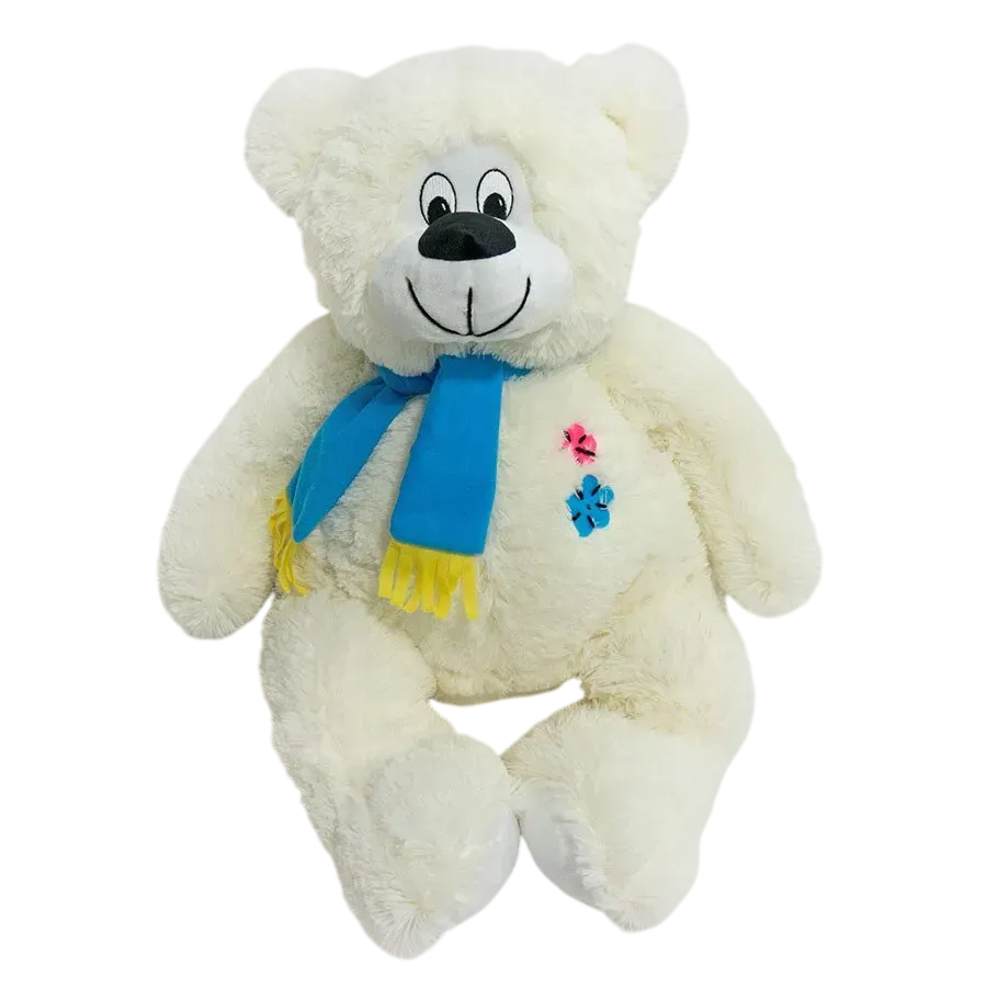 Мягкая игрушка Медведь Косолапый из искусственного меха 67 см Молочный (150-98-ZL2853) Мягкая игрушка Медведь Косолапый из искусственного меха 67 см Молочный (150-98-ZL2853)
