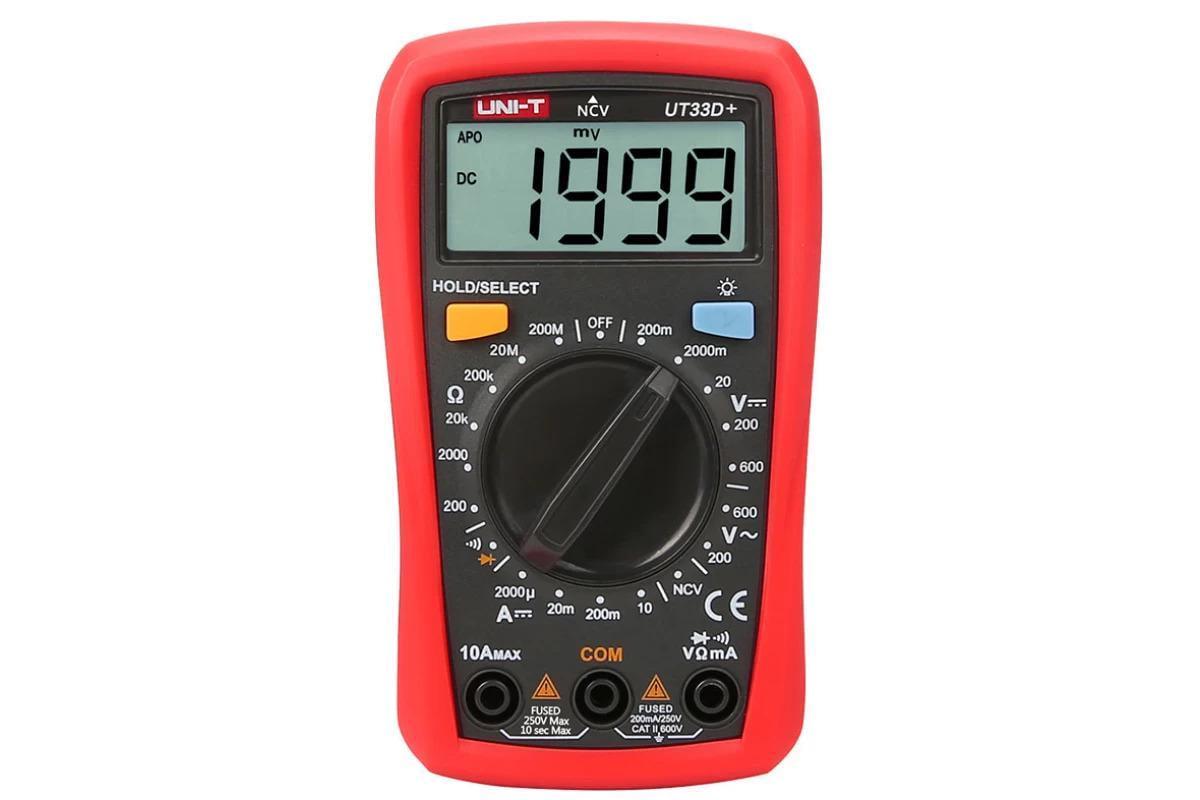Мультиметр цифровий кишеньковий UNI-T UT33D+ (27878149)