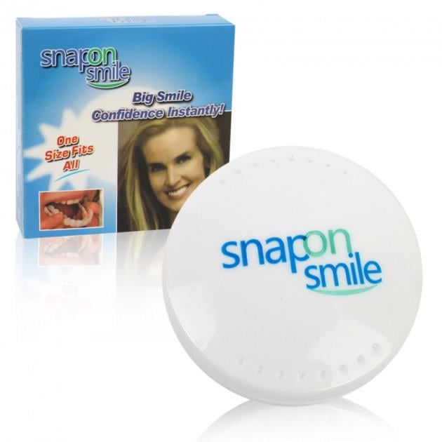 Знімні вініри SnapOn Smile Veneers на верхні та нижні щелепи з кейсом (2504) - фото 5