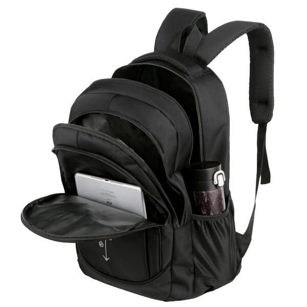 Городской рюкзак мужской для ежедневных походов на работу или для поездок 46х30х15 см (Y01914) - фото 9 Городской рюкзак мужской для ежедневных походов на работу или для поездок 46х30х15 см (Y01914) - фото 9