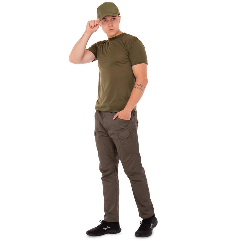 Футболка SP-Sport 2ХL р. 52-54 Оливковый (TY-9190) - фото 5 Футболка SP-Sport 2ХL р. 52-54 Оливковый (TY-9190) - фото 5