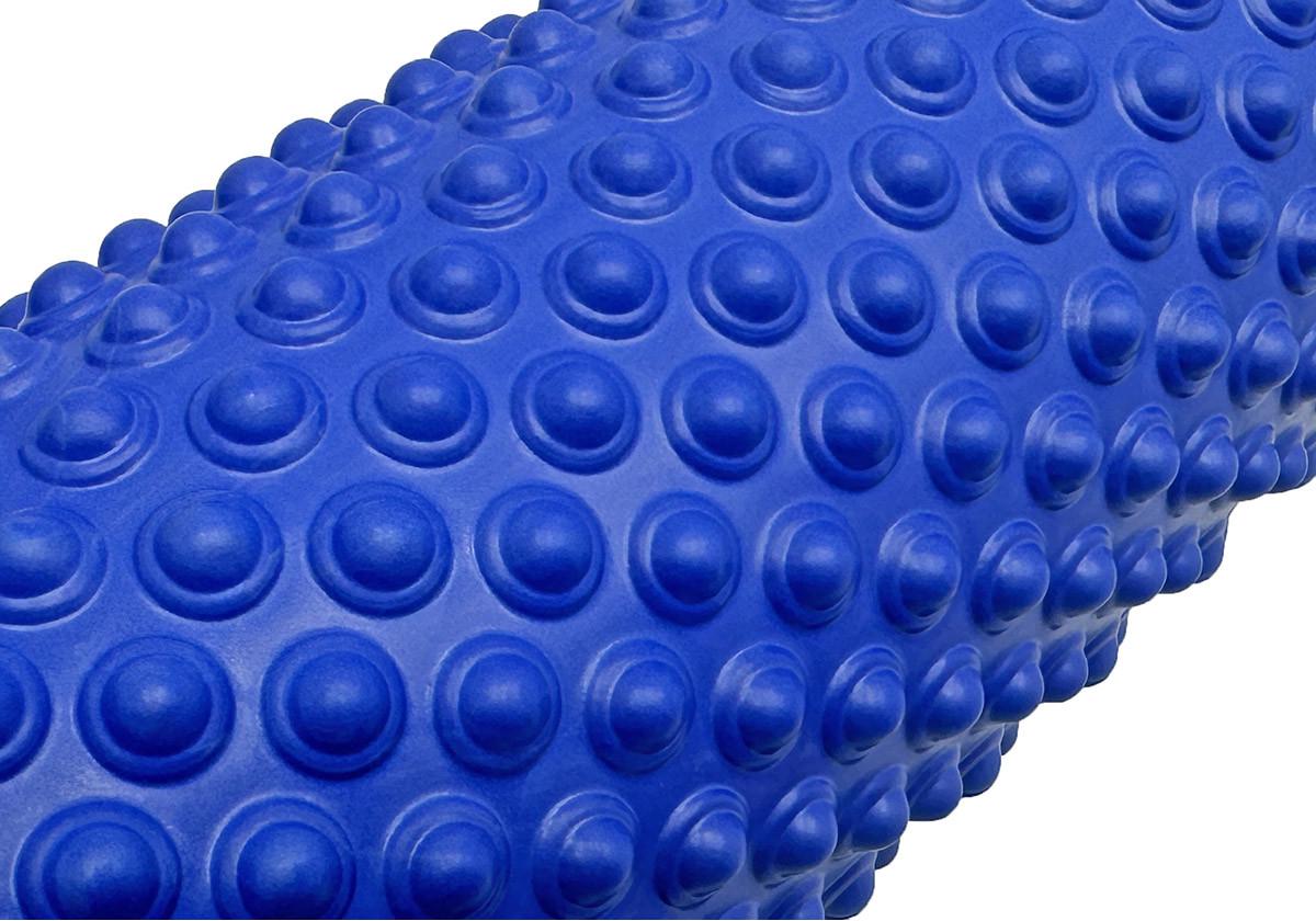 Масажний ролик EasyFit Grid Roller Light 33 см Синій (EF-2016-BL) - фото 3