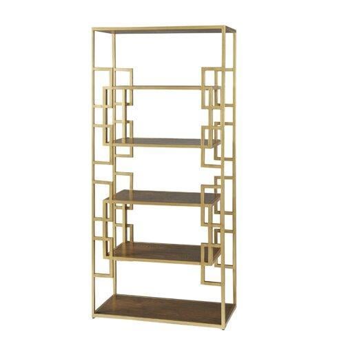 Стеллаж для хранения Loft NS-1839 2080x1150x450 мм Золотой (6156d5823edc877ba8589976)