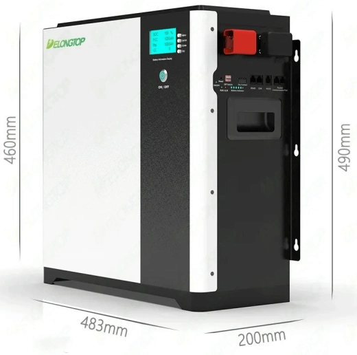 Аккумуляторная батарея LFP-51100-05 Delong LiFePO4 51,2V 100Ah 5kWh - фото 3