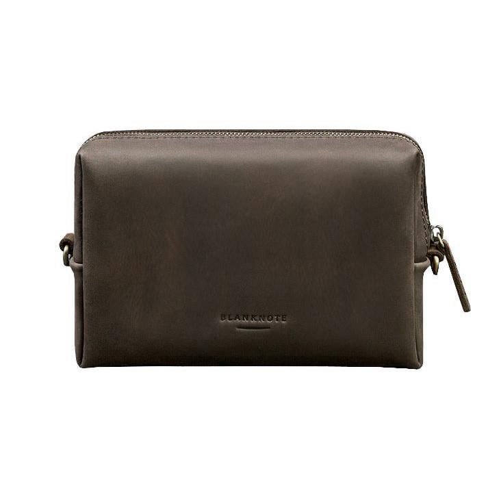 Косметичка-несесер шкіряна 3.0 Crazy Horse Темно-коричневий (A-026809)