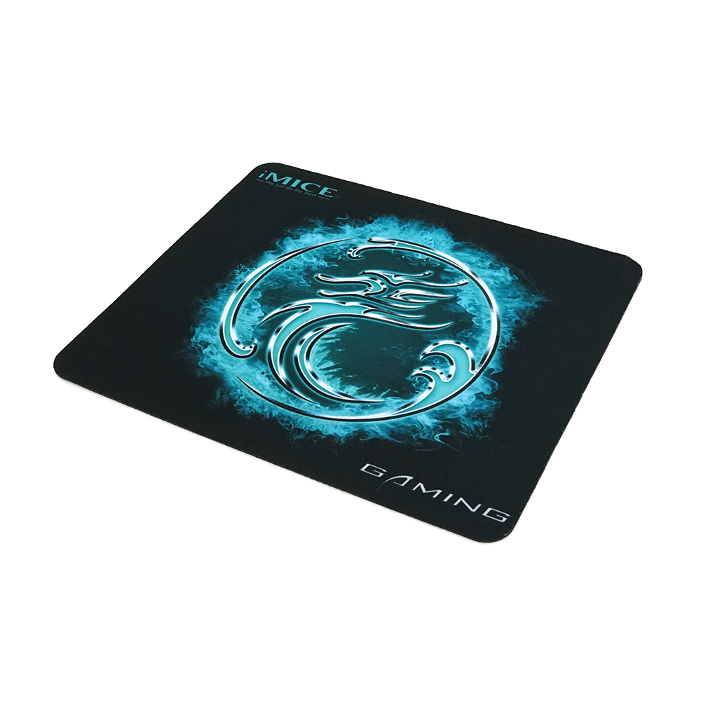 Коврик для мышки тканевый iMice Dragon с боковой прошивкой смешанный 2 мм 300x250 мм (33733)