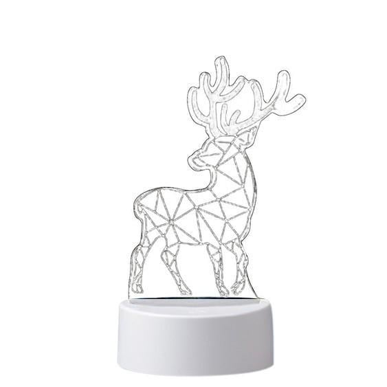 Нічник SwitchOn D0041 Олень з пультом 16 кольорів 4 режими з об'ємним эфектом (13313295) - фото 4 Нічник SwitchOn D0041 Олень з пультом 16 кольорів 4 режими з об'ємним эфектом (13313295) - фото 4