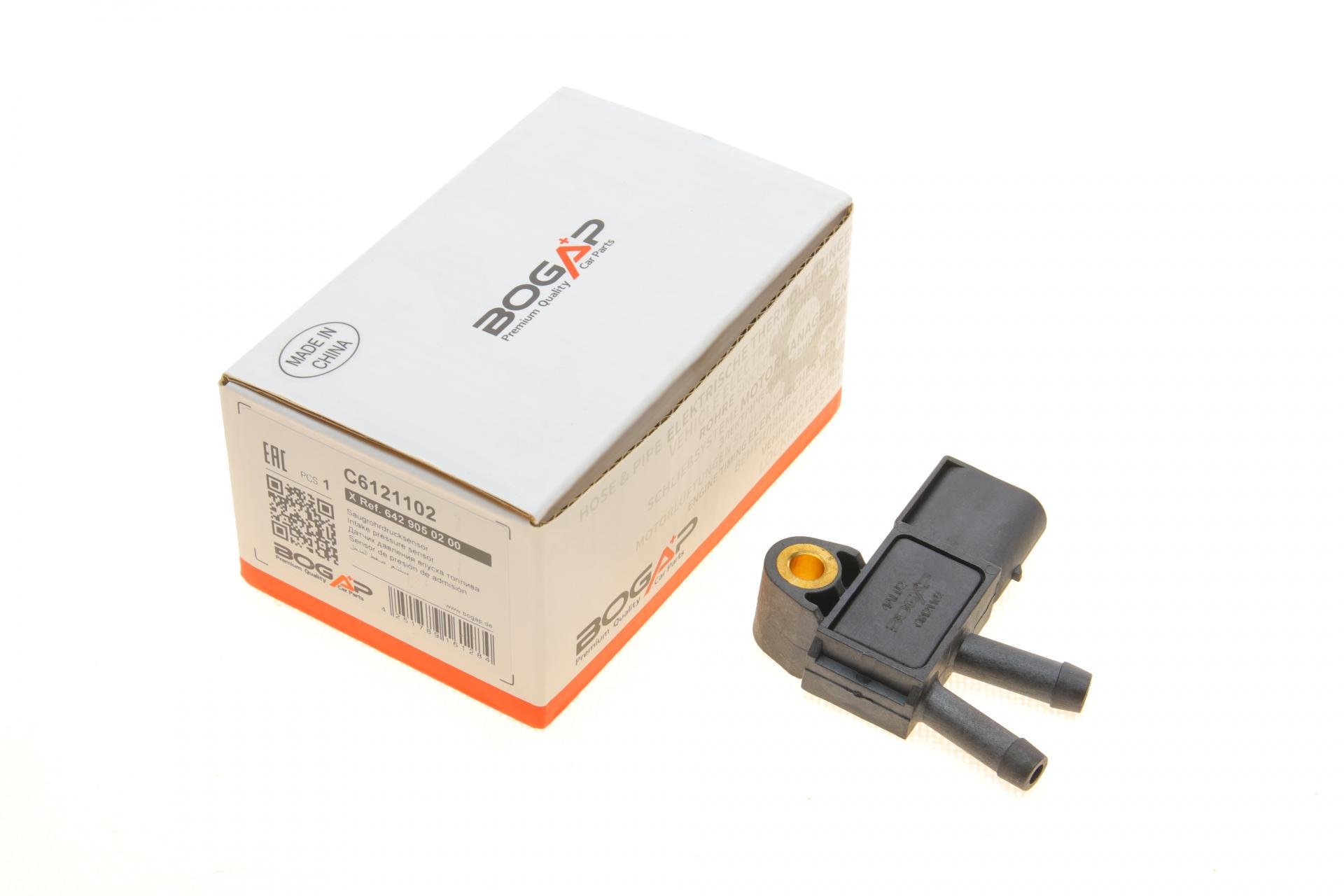 Датчик BOGAP тиску вихлопних газових Mercedes Sprinter OM651/OM642 09 (C6121102)