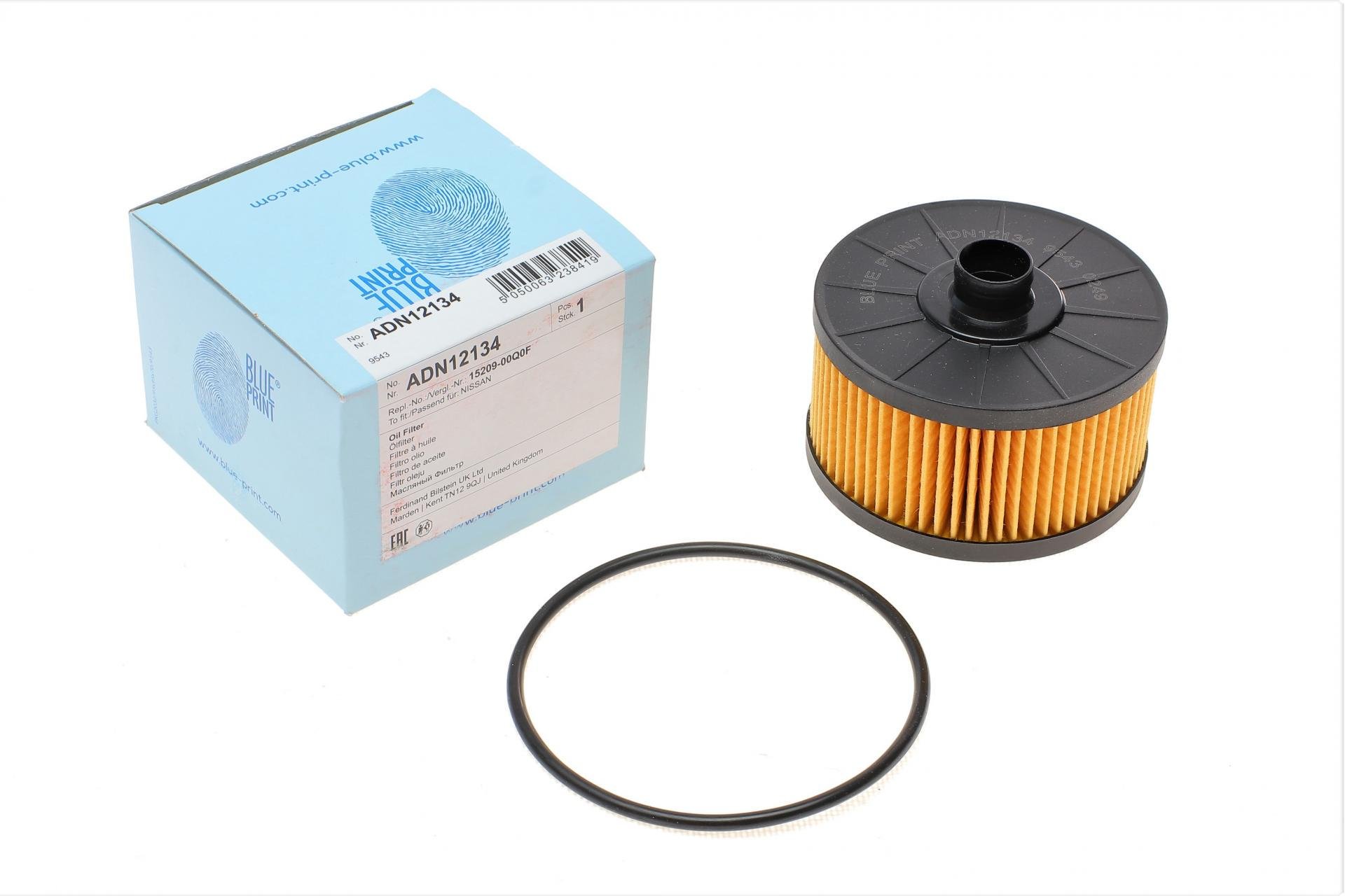 Фильтр масляный BLUE PRINT для Renault Kangoo/Megane III/IV/Scenic III/IV 0,9-1,3 12- (ADN12134)