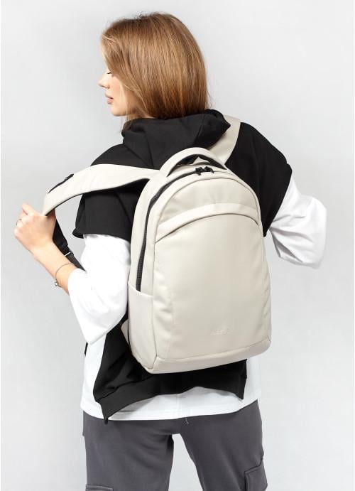 Городской рюкзак женский Sambag с отделением под ноутбук Серый Шелк (3820271343)