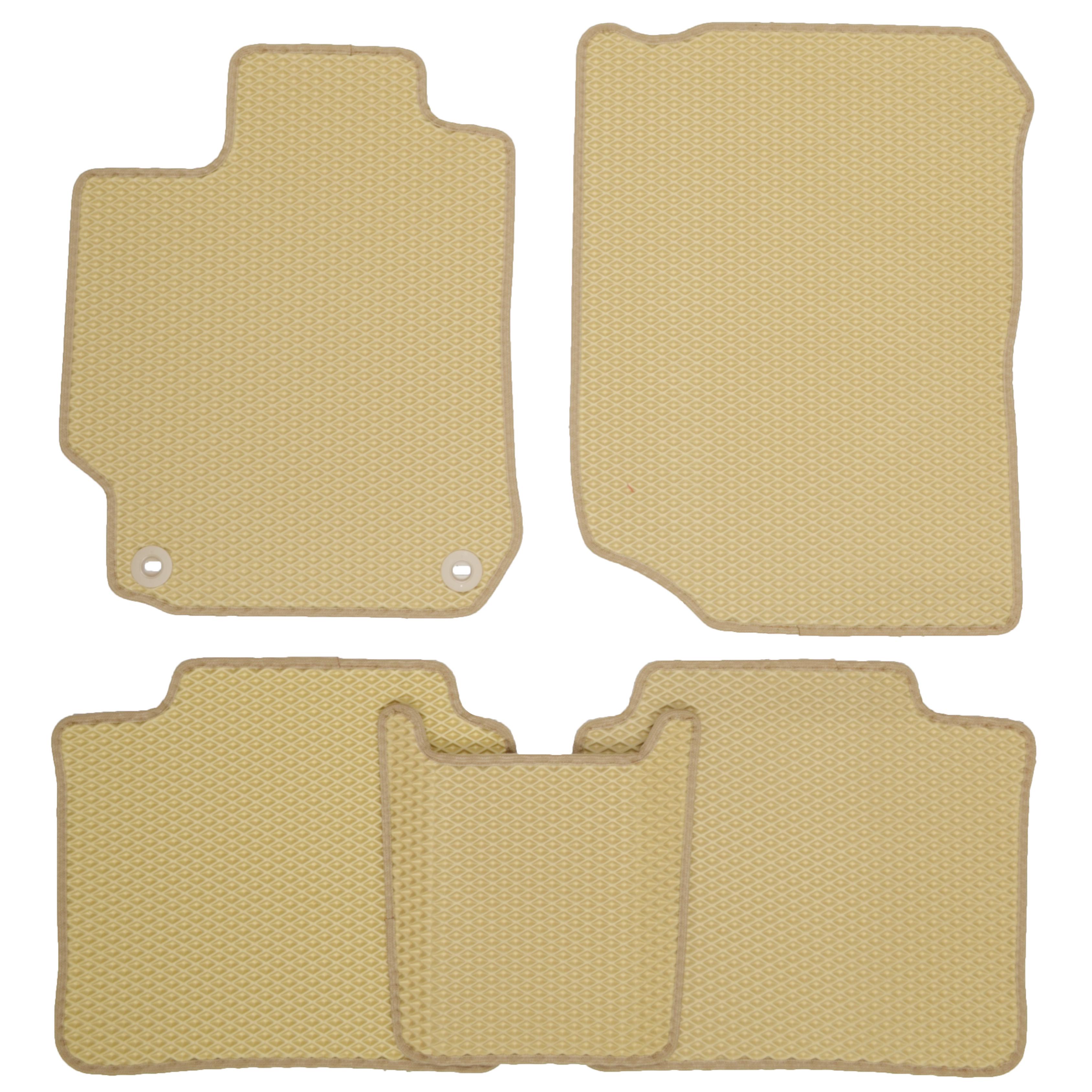 Коврики в салон для Toyota Camry V50/60 USA '11-17 EVA-полимерные Бежевый (161298)