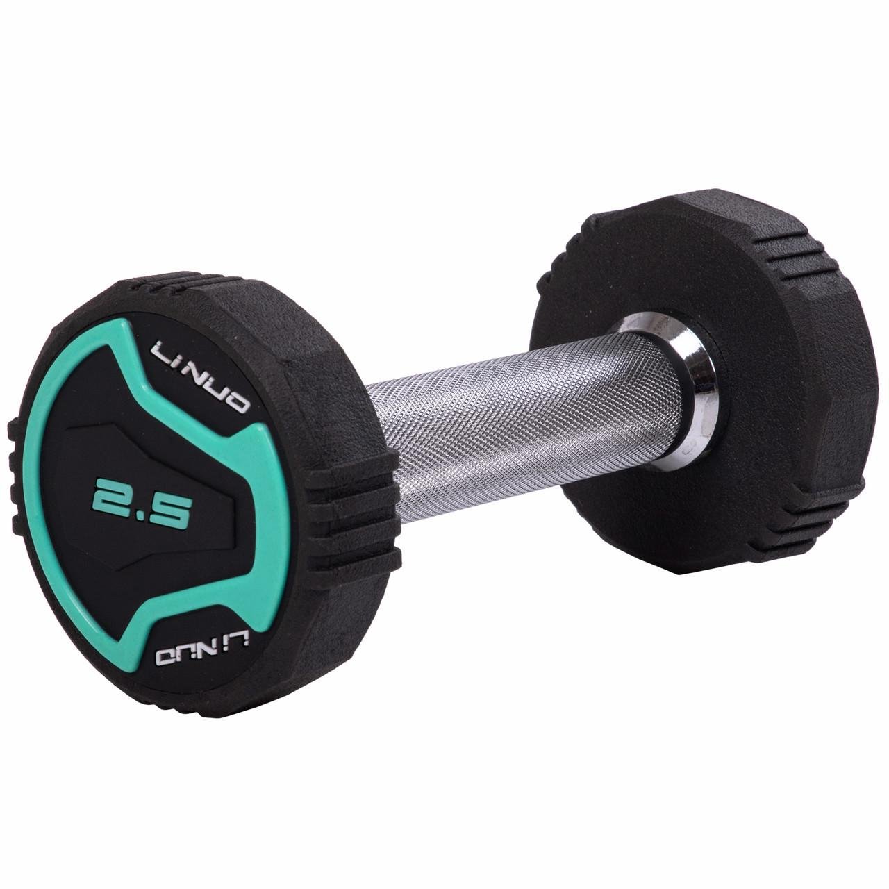 Гантель цельная профессиональная Li Nuo GA-3614-2,5 2,5 кг (18258588)