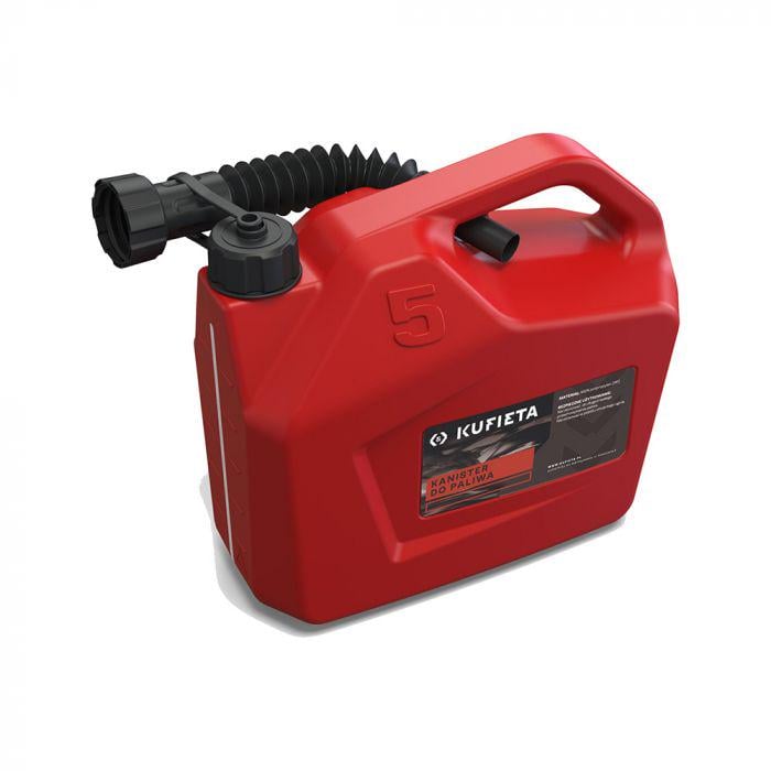 Канистра Kufieta пластиковая канистра для бензина 5 л