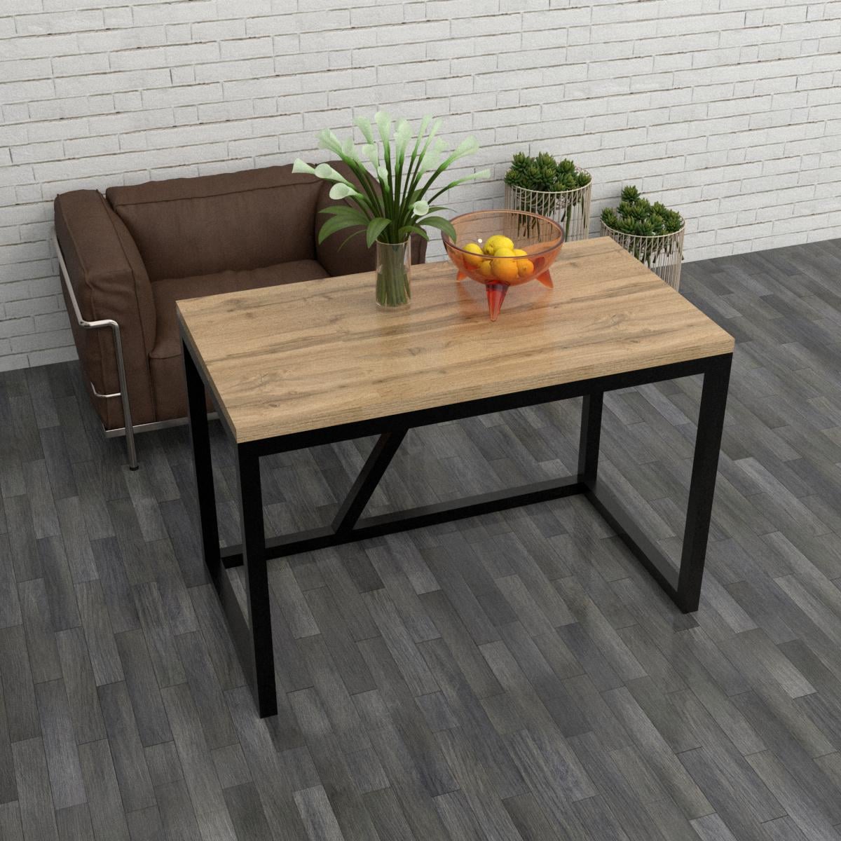 Обеденный стол EcoLoft Лофт Ларден DSP-1188 Дуб аппалачи (25775200)
