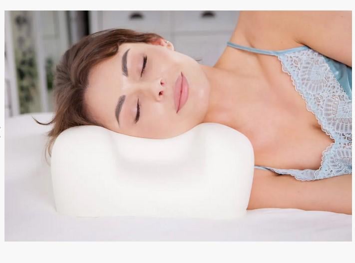 Подушка ортопедична Beauty Balance Memory Foam шовкова Бежевий (27768800) - фото 7 Подушка ортопедична Beauty Balance Memory Foam шовкова Бежевий (27768800) - фото 7