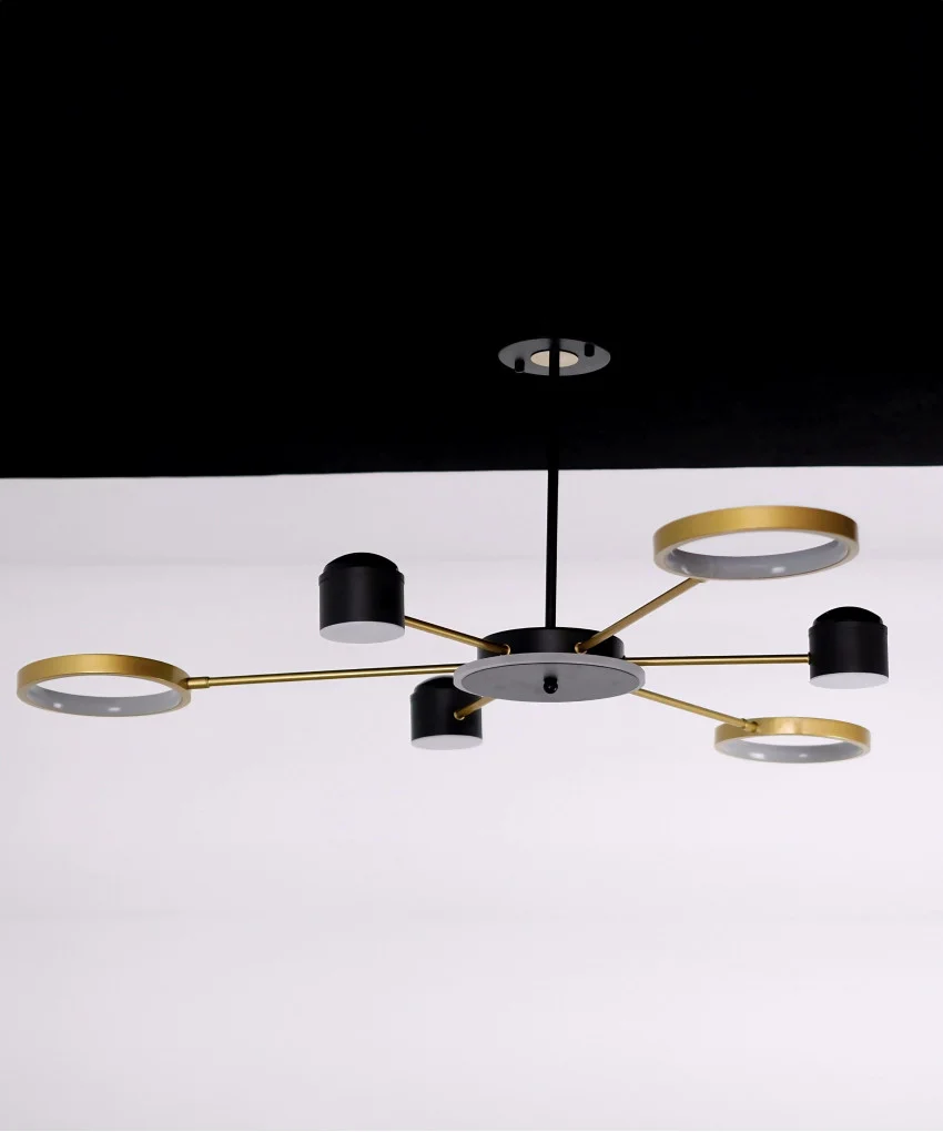 Підвісний світильник SOLEDESIGN Stellato Small LED 60W Чорний/Золотий (SDLC-00112)