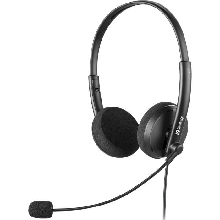 Гарнитура Sandberg MiniJack 3,5 мм Office Headset Black (325-41)