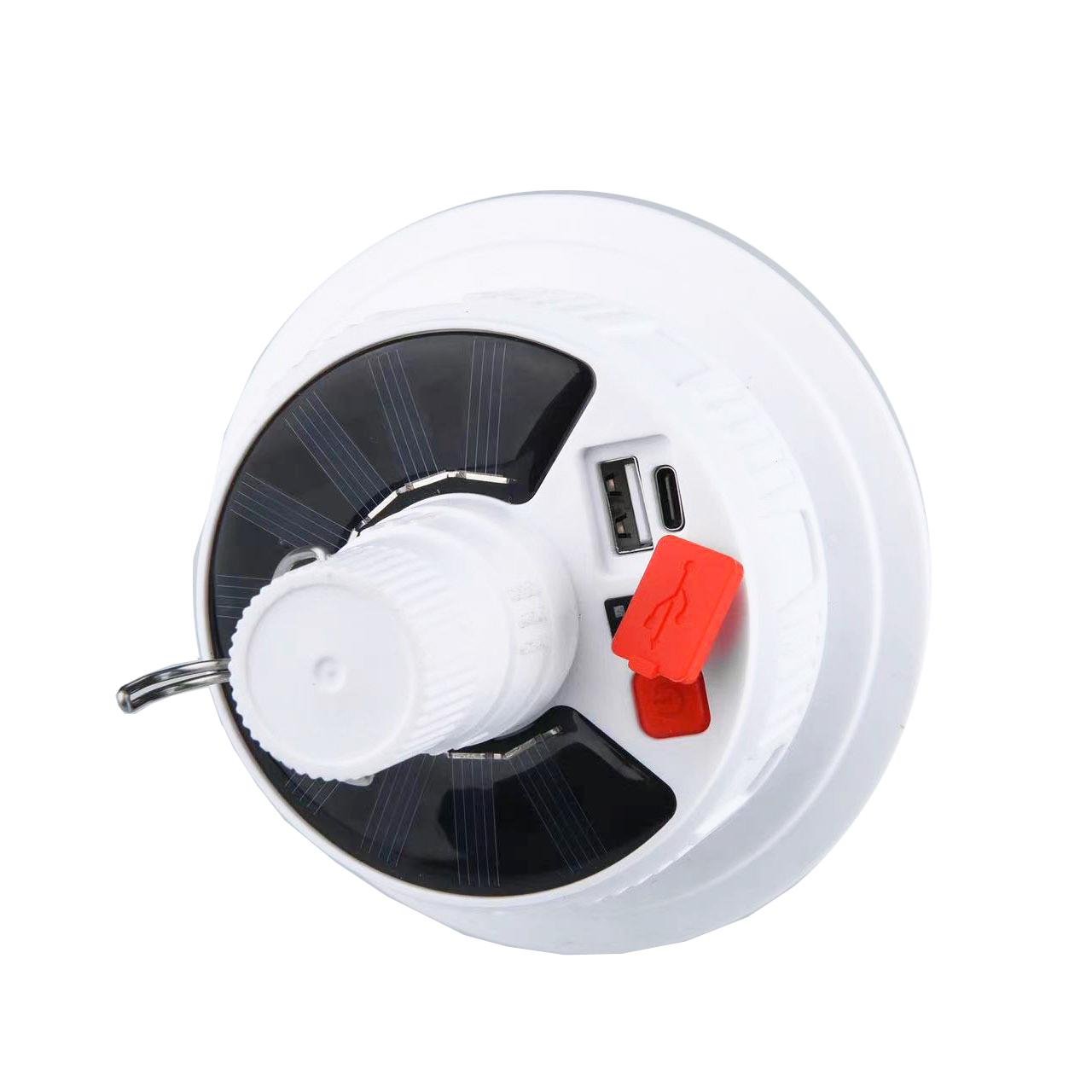 Светильник T38 с подсветкой RGB COB/SMD 300 люмен 1500 мАч солнечная зарядка Белый (613595) - фото 5 Светильник T38 с подсветкой RGB COB/SMD 300 люмен 1500 мАч солнечная зарядка Белый (613595) - фото 5